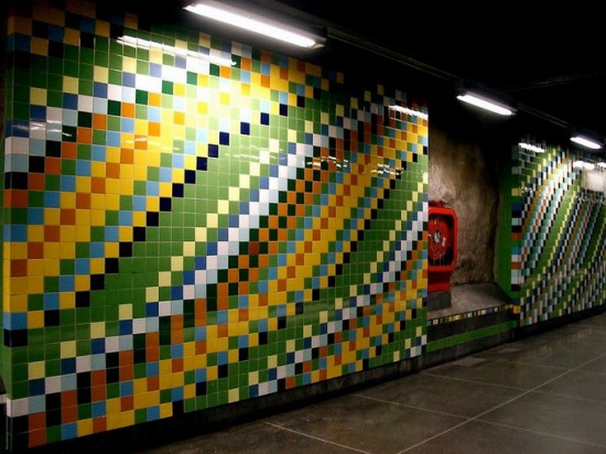 Stockholm subway, one of most beautiful of the world!