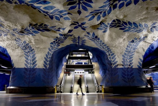 Stockholm subway, one of most beautiful of the world!