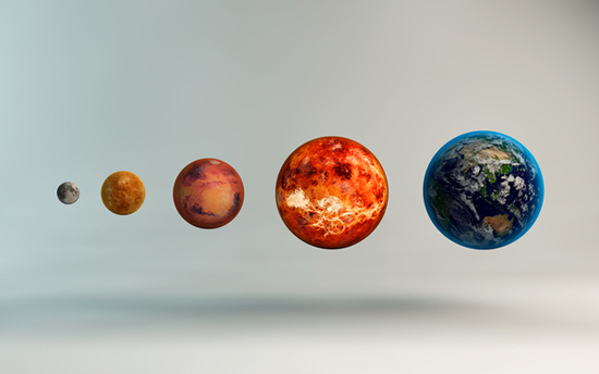The Cosmos: info graphics and animation by David Fuhrer