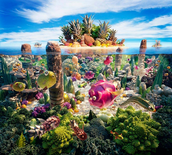 Remarkable, creative, artistic foodscapes