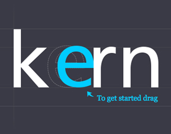 KernType a kerning game