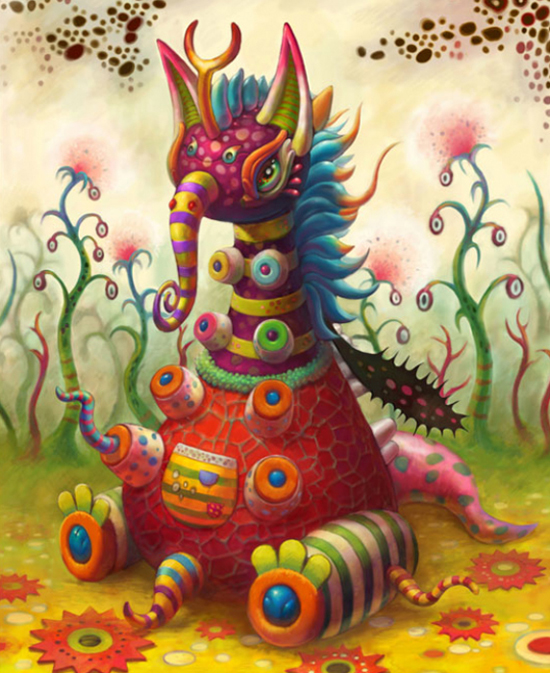 Cute and colourful characters by Yoko D’Holbachie
