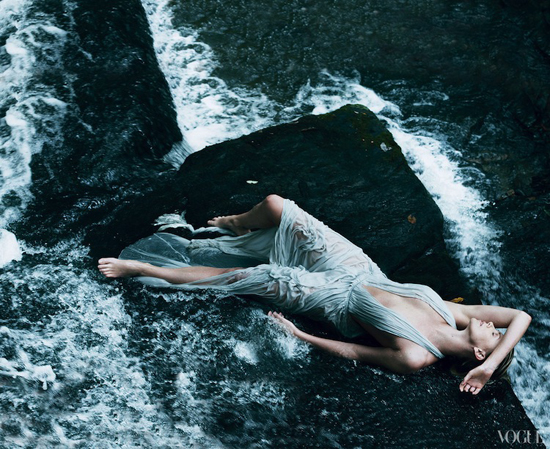 Hollywood siren, Charlize Theron for US Vogue December 2011