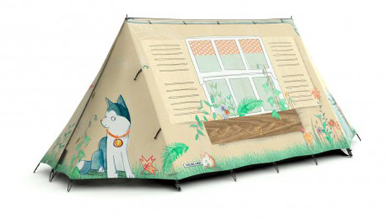 FieldCandy – unusual tents for creative camping