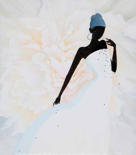 Scent of a Woman, paintings by Mou Lu