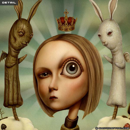 A vision like a dream, paintings by Naoto Hattori