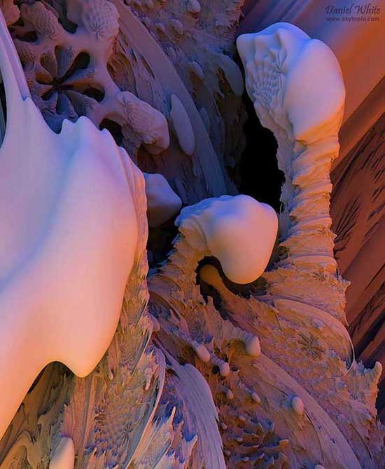 Stunning 3D Mandelbulb Fractals by Daniel White