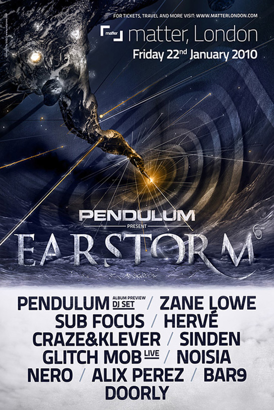 Pendulum: powerful album covers, posters - artworks by Maciej Hajnrich