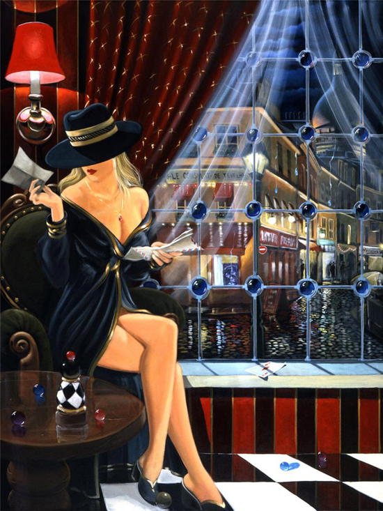 Victor Ostrovsky, paintings