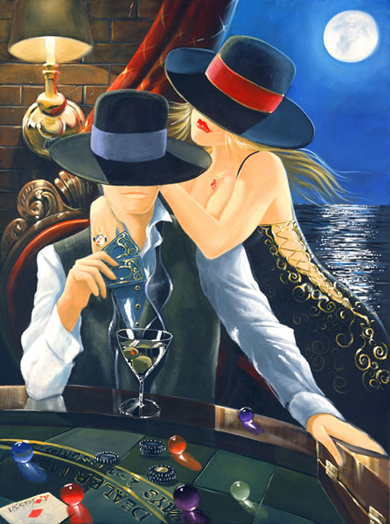 Victor Ostrovsky, paintings