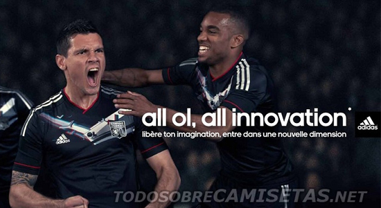 Lyon and Adidas unveil new ’3D’ European Kit