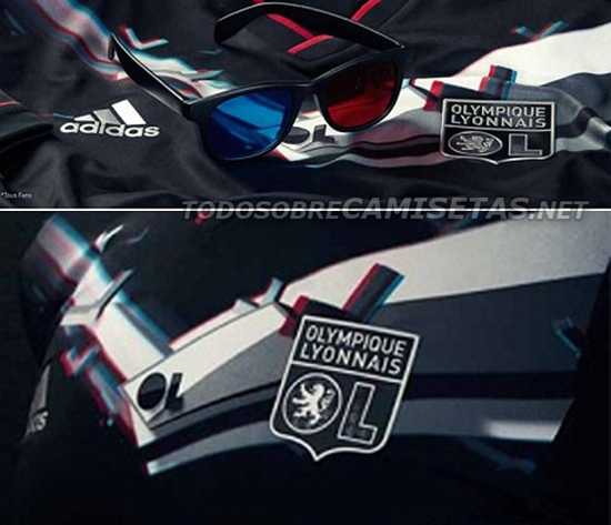 Lyon and Adidas unveil new ’3D’ European Kit
