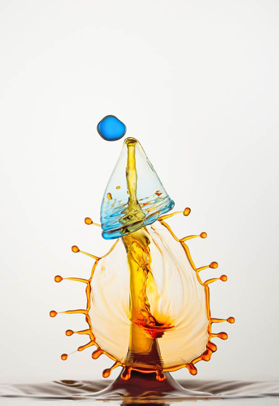 Splashes – amazing liquid sculptures by photographer Heinz Maier