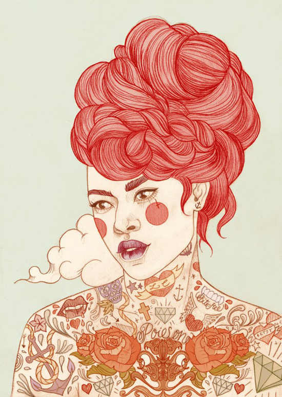 Liz Clements, illustration