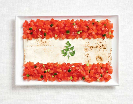 Tasty National Flags, campaign inspired by food for Sydney's International Food Festival