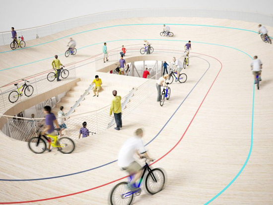 Bicycle Club, project by NL architects
