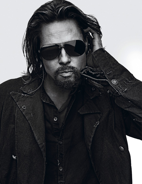 Brad Pitt by Steven Klein for Interview Magazine