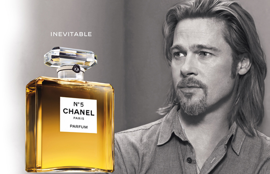 Inevitable, Brad Pitt for Chanel No. 5