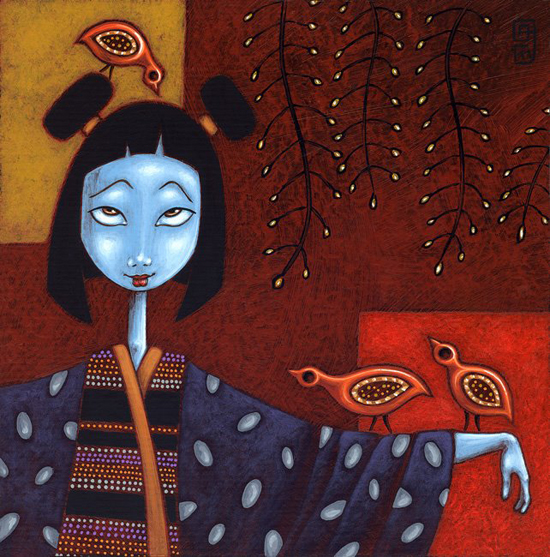 Arkamia, paintings by Arkami Shima