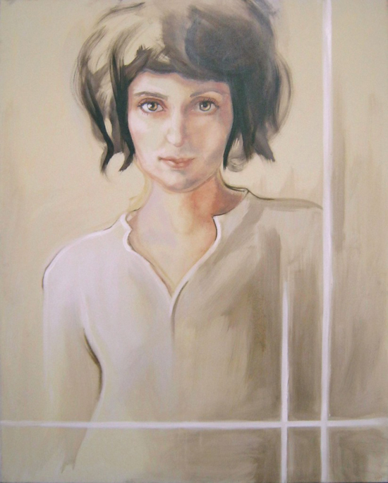 Veronika Priehodova, oil on canvas