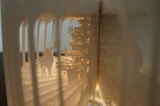 360 degree Christmas book panorama by Yusuke Oono