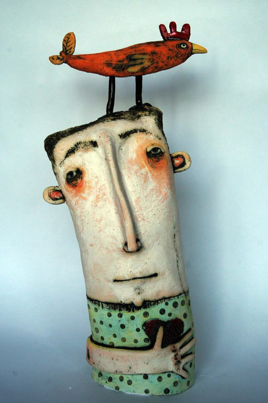 Ceramic works by Sarah Saunders