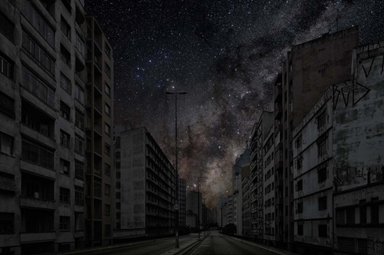 Darkened Cities, project by Thierry Cohen