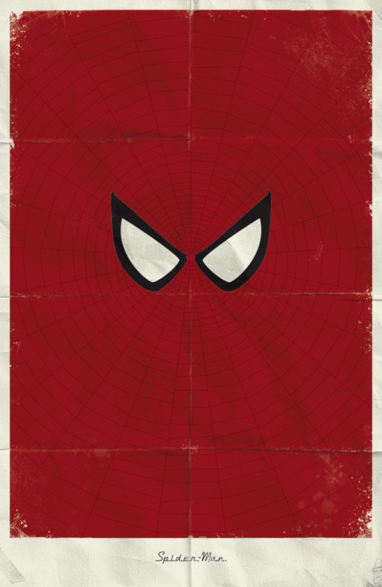 Marvel minimalist posters by Marko Manev