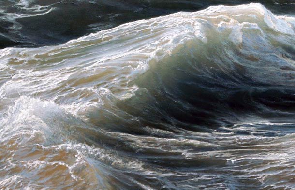 Impressive Photo Realistic Paintings Of Waves By Ran Ortner Ego AlterEgo