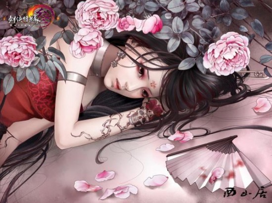Tattoo illustrations by Zhang Xiaobai