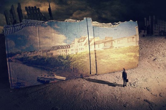 Imaginary towns series, digital art by Francesco Romoli