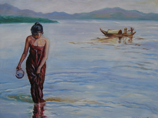 Sein Sein Lin, paintings