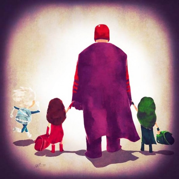 Super Families Series, illustrations by Andry Rajoelina