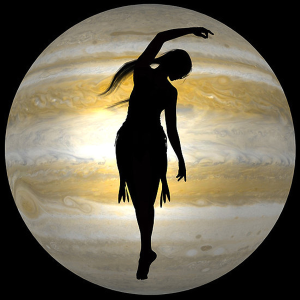 Celestial dancers, digital art by NamiKage