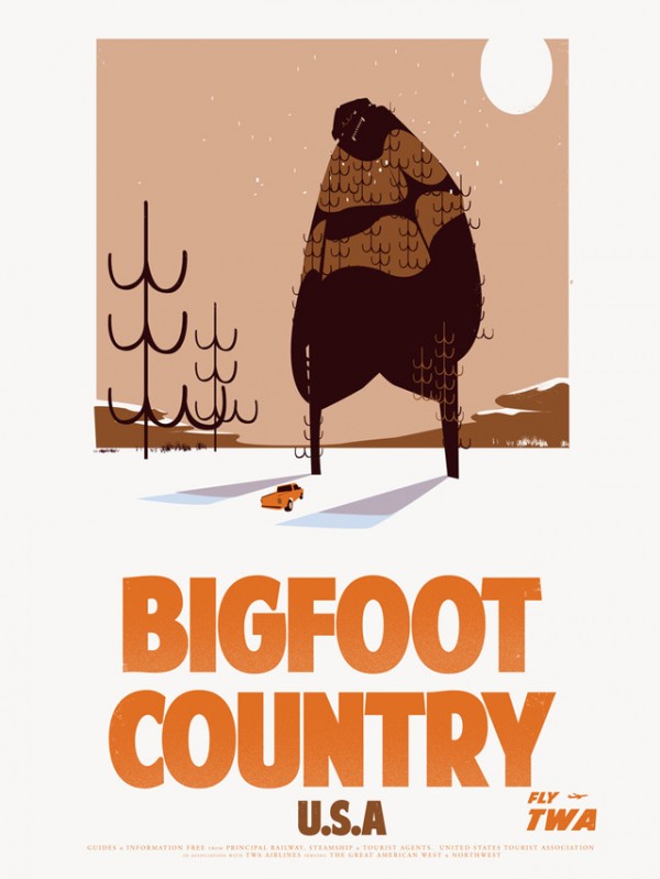 Mythic beasts travel posters