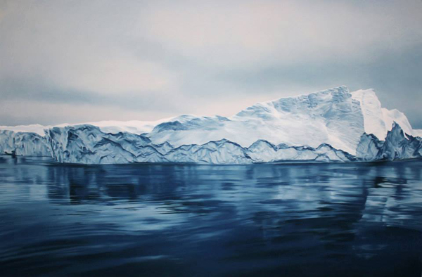 Stunning pastel drawings of Greenland by Zaria Forman