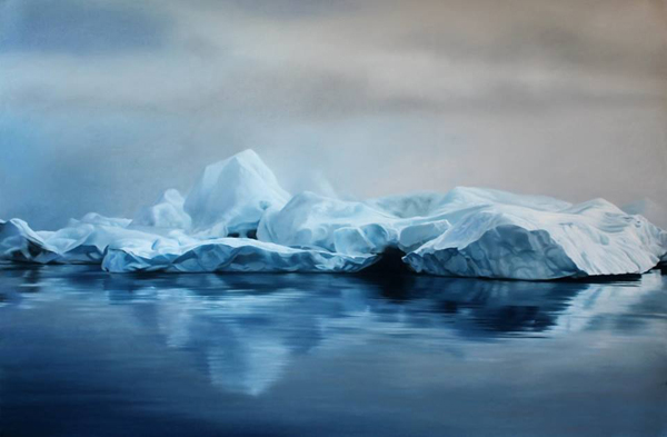 Stunning pastel drawings of Greenland by Zaria Forman