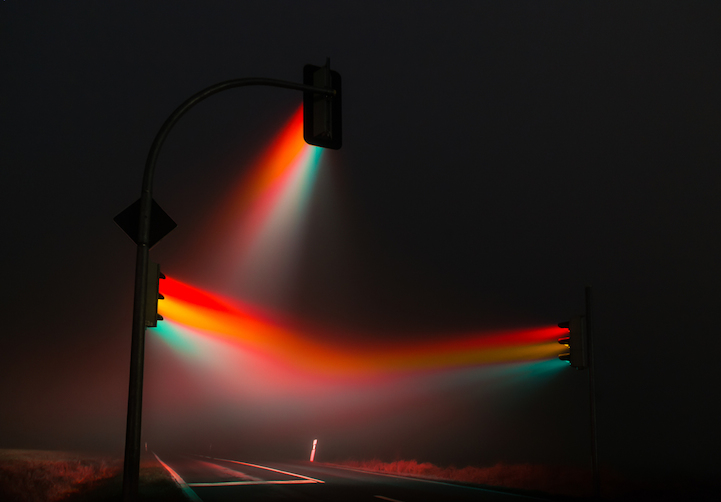 Traffic lights, photography by Lucas Zimmermann