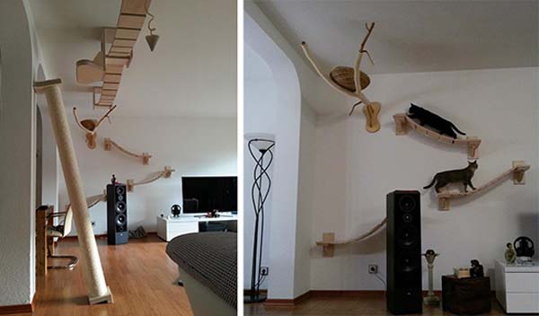 Amazing German designed cat climbing furniture