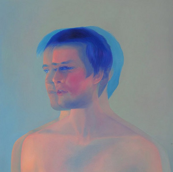Dreamy acrylic double exposure paintings by Jea Mann