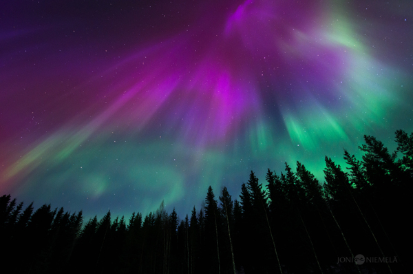 Aurora Borealis, photography by Joni Niemelä