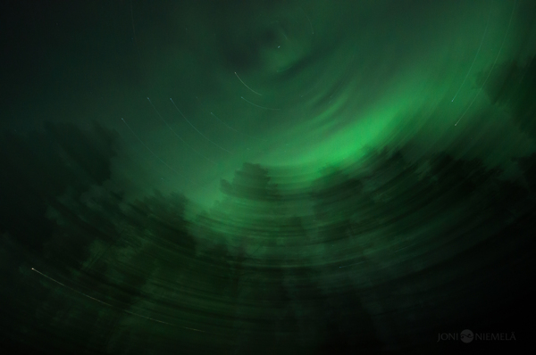 Aurora Borealis, photography by Joni Niemelä