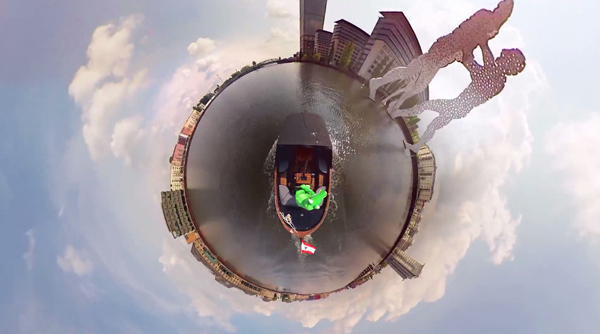 A dizzying tour of Berlin with 360° panoramic video by Jonas Ginter
