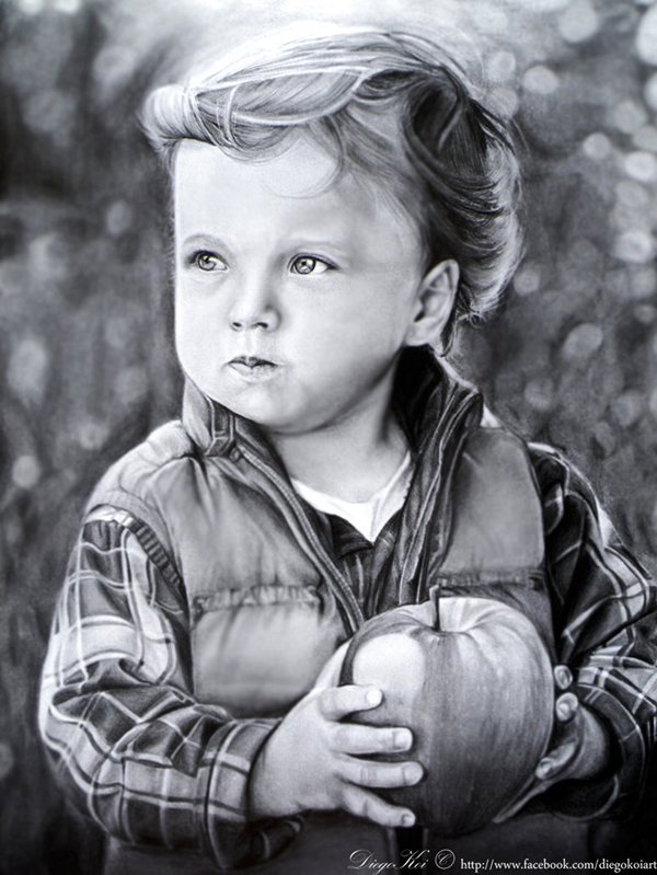 Incredible photorealistic drawings by Diego Fazo