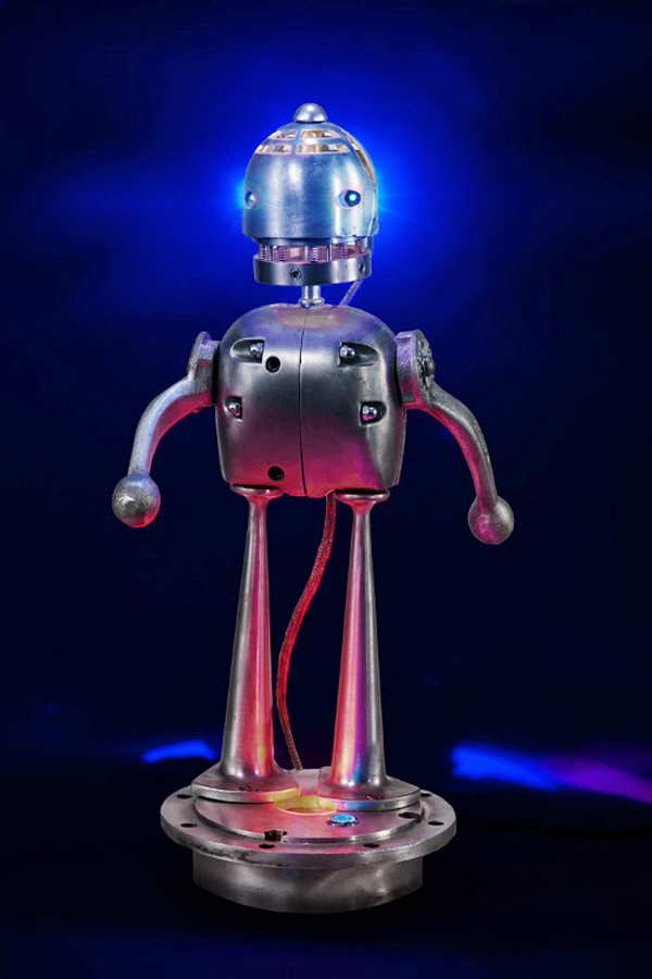 Robot and Sci-Fi Sculpture Night Lights by Tal Avitzur