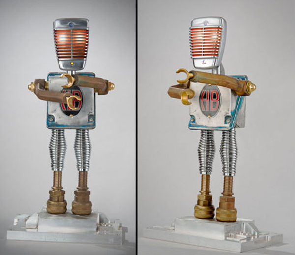 Robot and Sci-Fi Sculpture Night Lights by Tal Avitzur