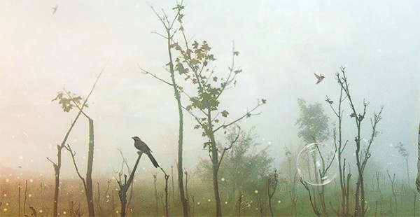Internal Landscapes, surreal illustration by Mario Sánchez Nevado