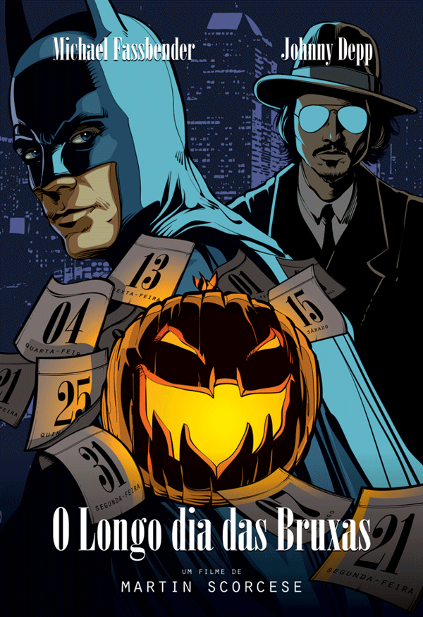 Batman alternative movie posters, editorial design by Cristiano Siqueira