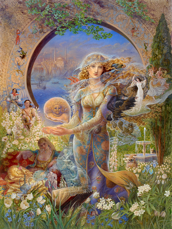 Fantasy and Mythology, illustration by Kinuko Y. Craft