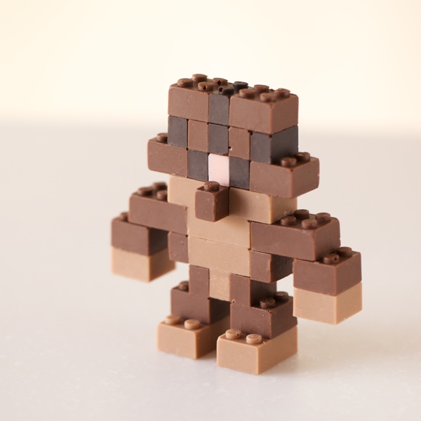 Edible Chocolate LEGOs by Akihiro Mizuuchi